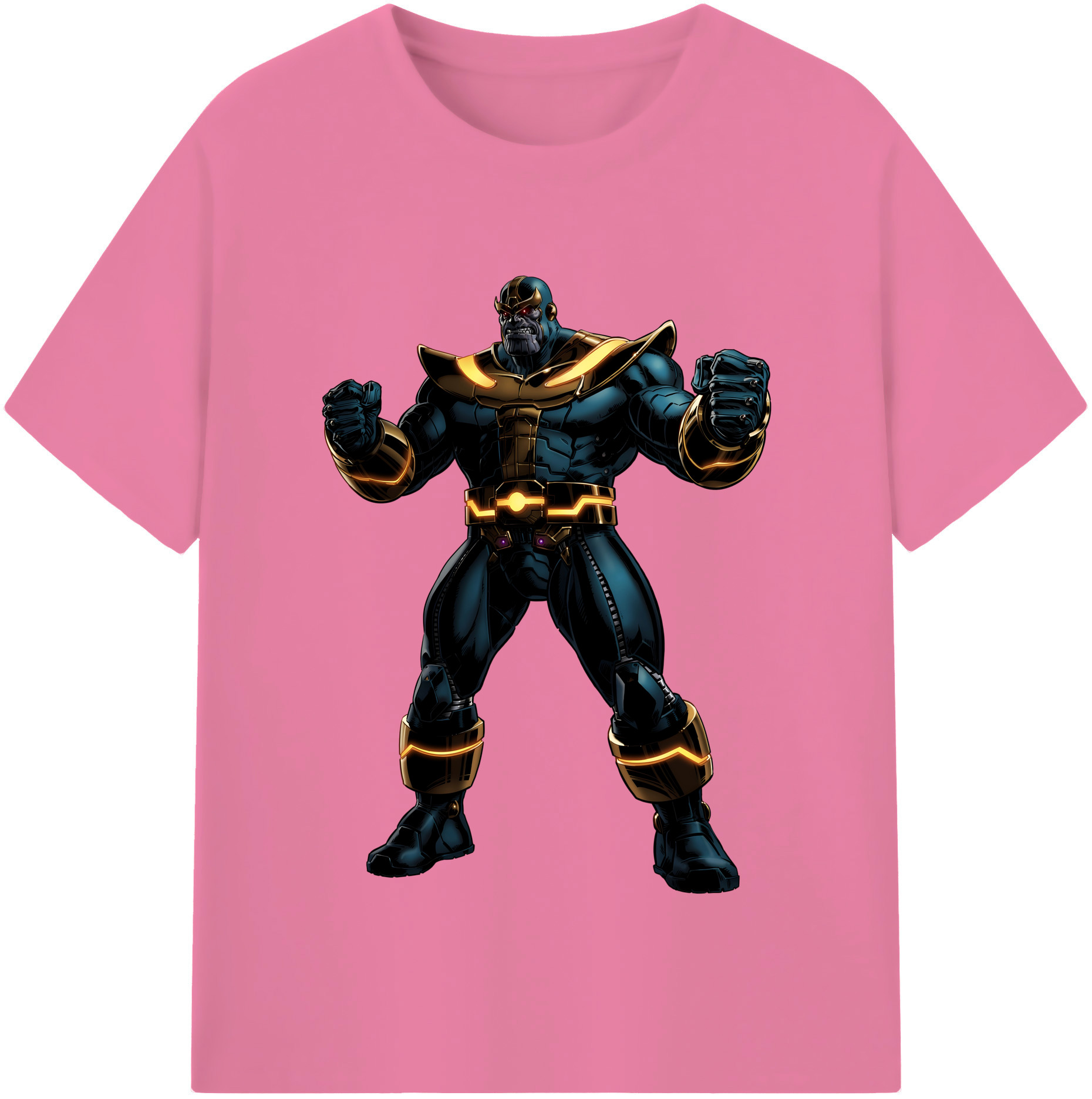 （画像用） アベンジャーズ The Avengers 綿100％半袖Tシャツ（フロントプリント）